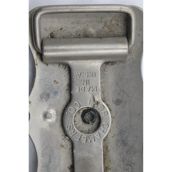 Vintage Chambers Western Cowboy Dress Belt Buckle Fits 1” Belt Made in USA - Picture 4 of 8